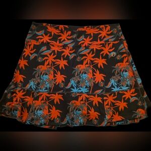 Donajo "JoJo" Tropical Pickleball Tennis Skirt, Size M, 14.5"
